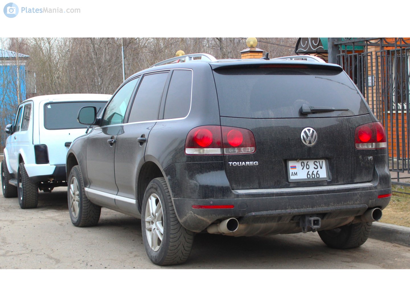 96 SV 666, Volkswagen Touareg 1st gen (7L), 2002–2010