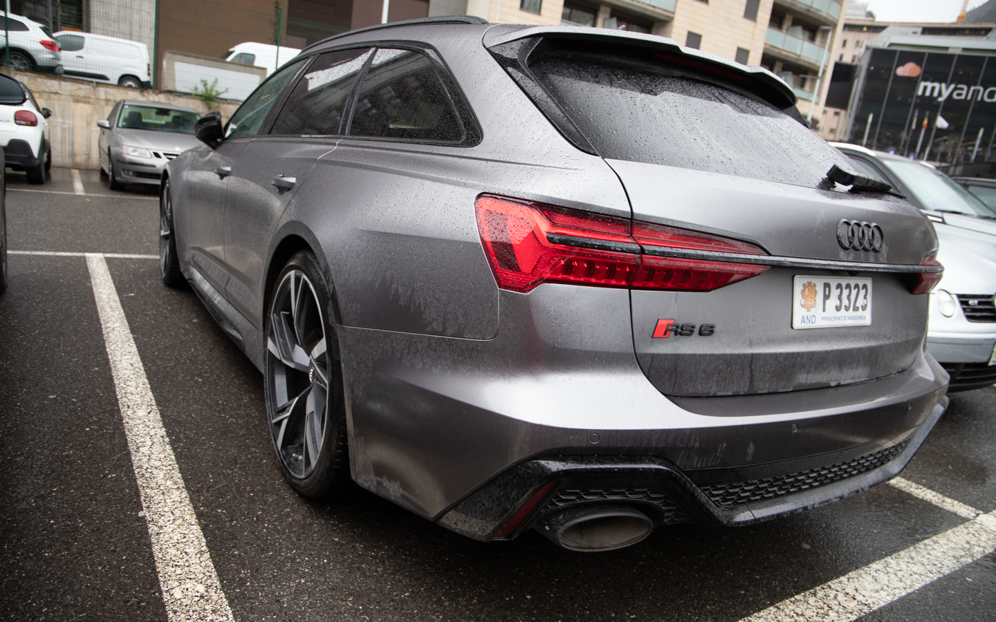 P 3323, Audi RS6 4th gen (C8/4K5), 2019–