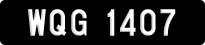 License plate of Malaysia, A(BC) 1(234)