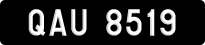 License plate of Malaysia, A(BC) 1(234)