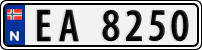 License plate of Norway, Trailers, motorcycles, special vehicles