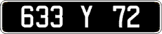 French license plate, FNI