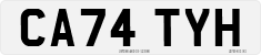 License plate of the United Kingdom, 2001 year system