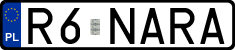 License plates of Poland, Vanity Plates