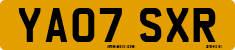License plate of the United Kingdom, 2001 year system