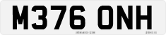 License plate of the United Kingdom, 1983 year system