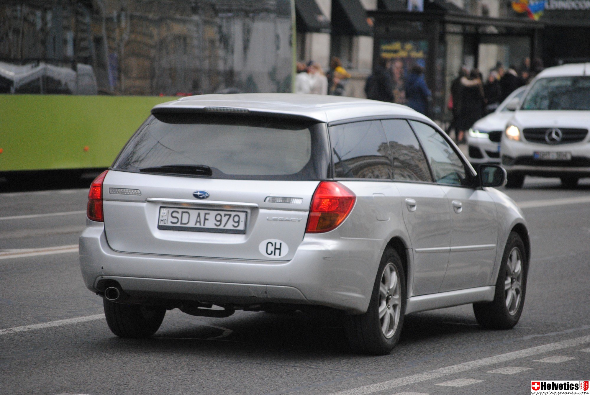 SD AF 979, Subaru Legacy 4th gen Wagon (BP), 2003–2009
