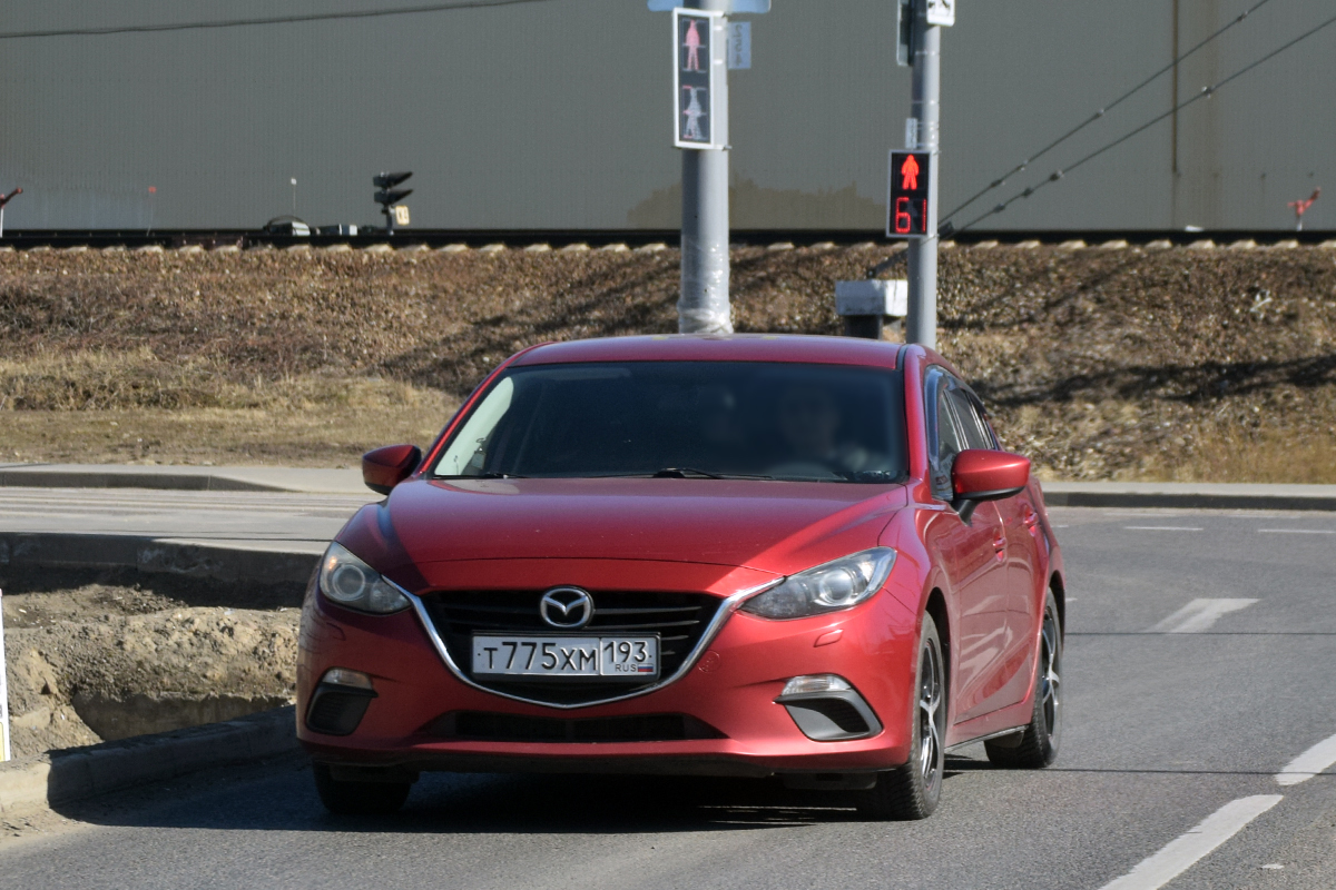 т 775 хм 193, Mazda 3 3rd gen Sedan (BM), 2013–2018