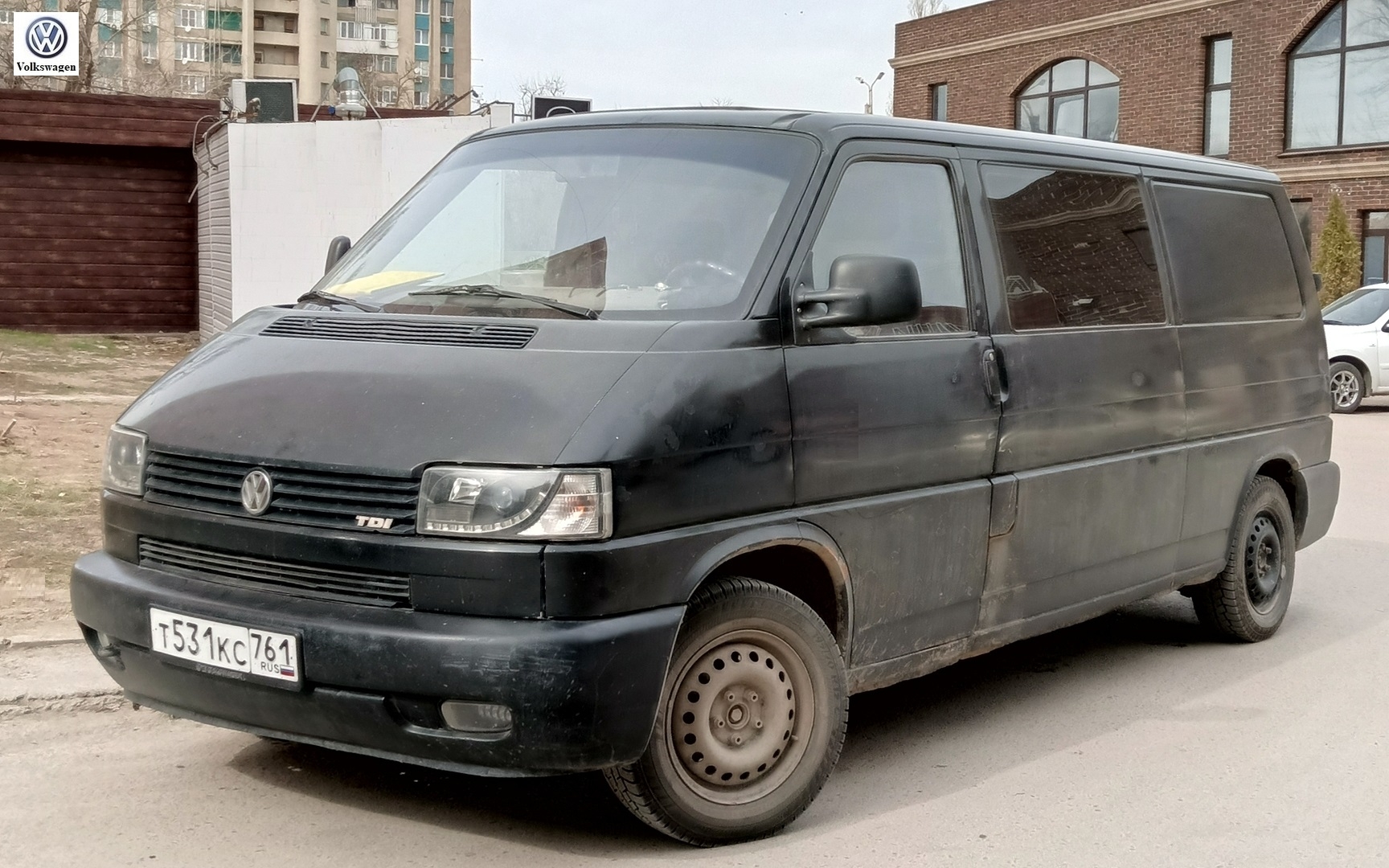 т 531 кс 761, Volkswagen Transporter 4th gen Double Cab Chassis (T4) (70/7D), 1990–2003