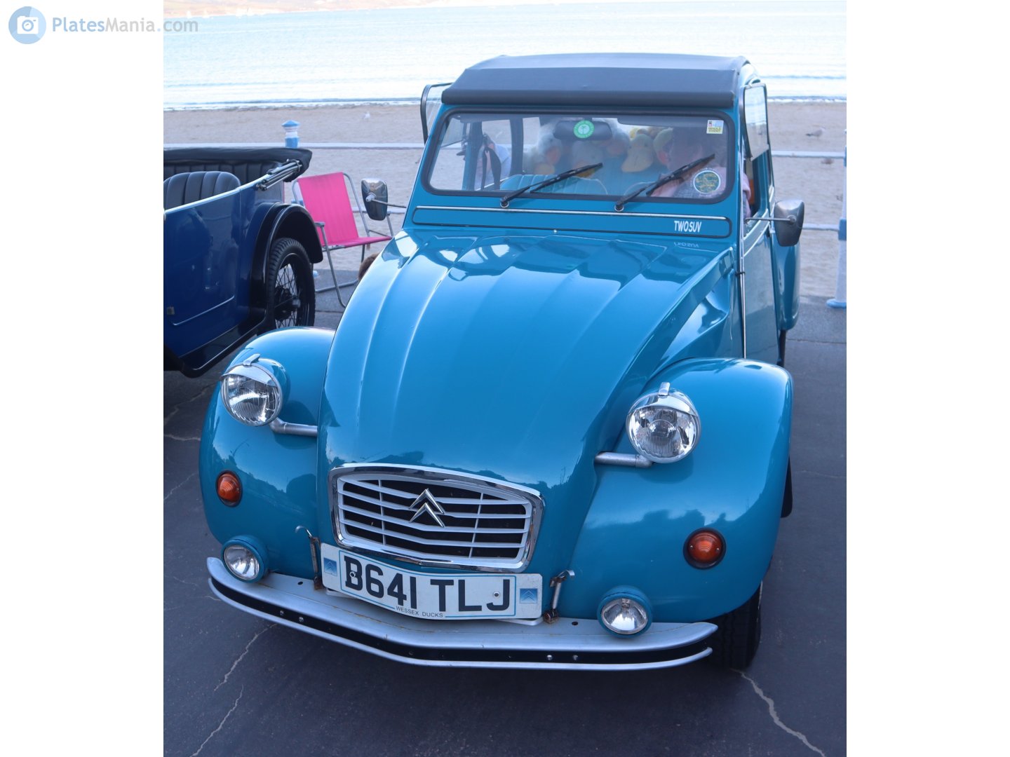 B641TLJ, Citroёn 2CV 1st gen Sedan, 1949–1990