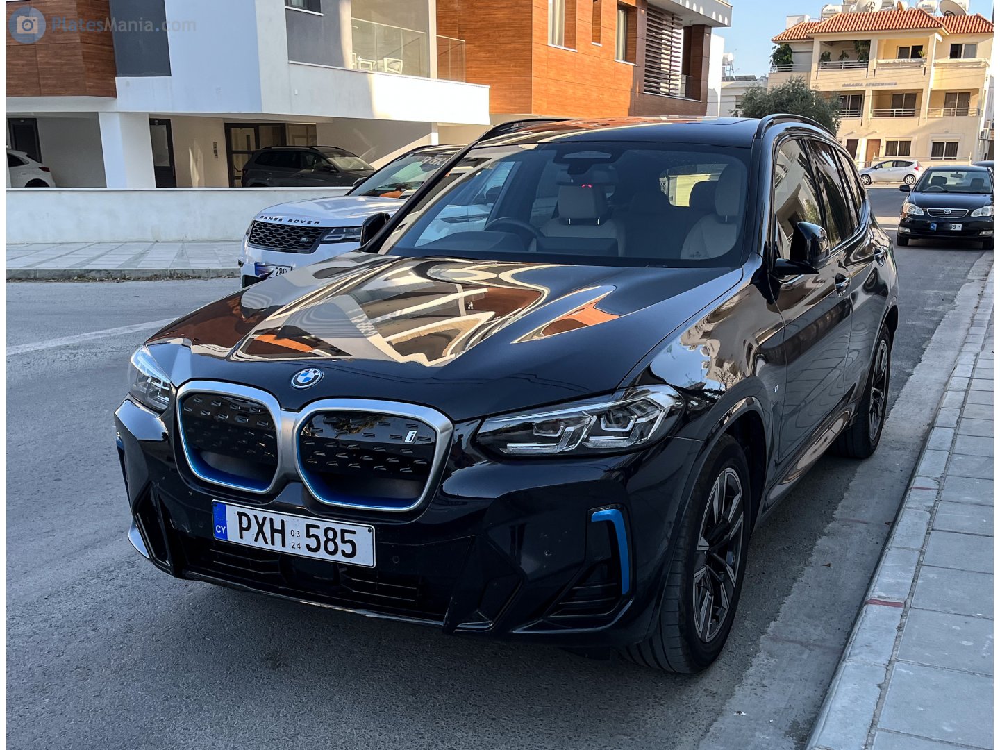 PXH 585, BMW X3 3rd gen iX3 (G08), facelift, 2021–2025