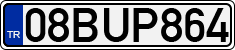 License plate of Turkey, Regular plates