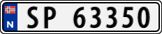 License plate of Norway, Cars