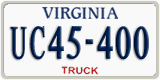Virginia, Trucks (AB12-345)