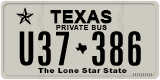 Texas, Private Bus (U12-345)