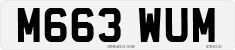 License plate of the United Kingdom, 1983 year system