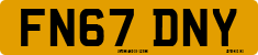 License plate of the United Kingdom, 2001 year system