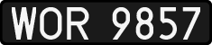 License plates of Poland, 1976 year system