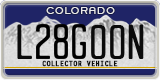 Colorado, Vanity Plates