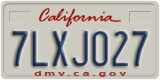 California, Passenger Car (1ABC234)