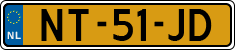 License plate of the Netherlands, Cars