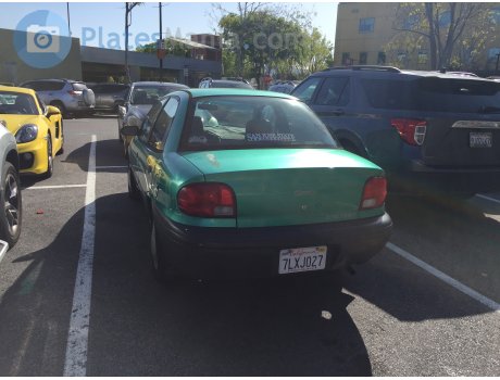 7LXJ027, Geo Metro