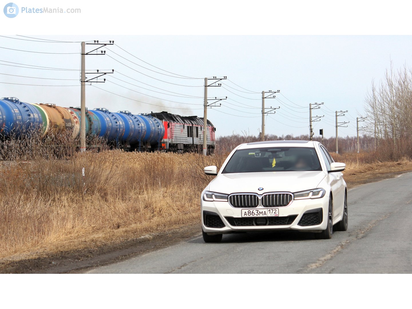 а 863 ма 172, BMW 5 Series 7th gen Sedan (G30/G38), facelift, 2020–2023