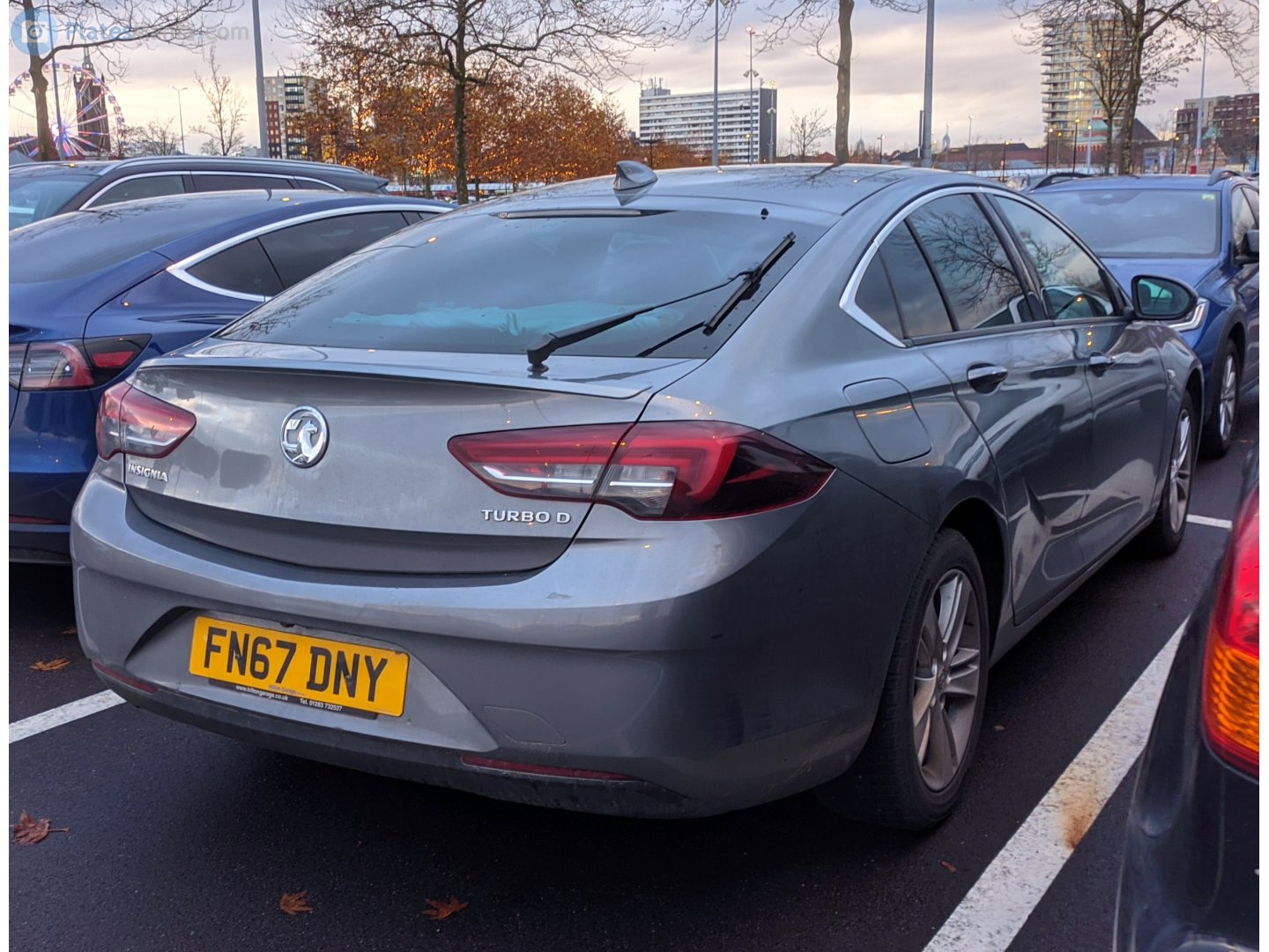 FN67DNY, Vauxhall Insignia 2nd gen Liftback (Z18), 2017–2022