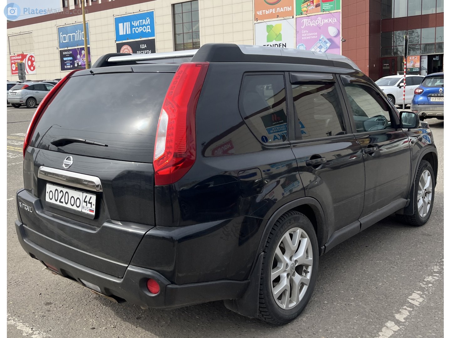 о 020 оо 44, Nissan X-Trail 2nd gen (T31), facelift, 2010–2014