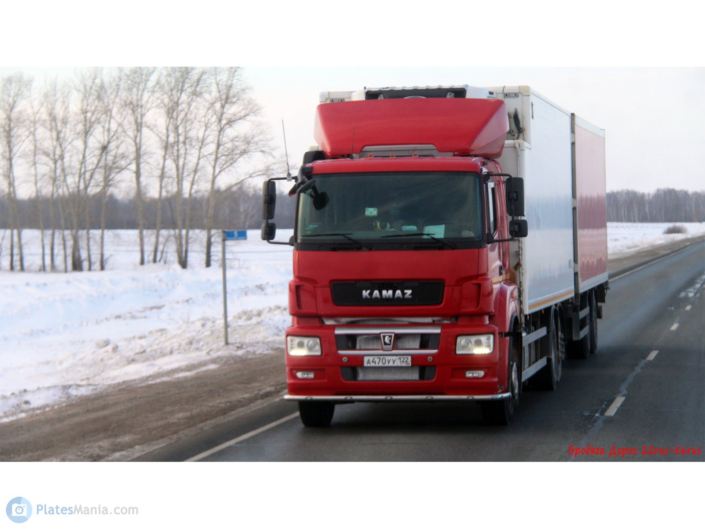 а 470 уу 122, KamAZ 6520 65208, 2017–