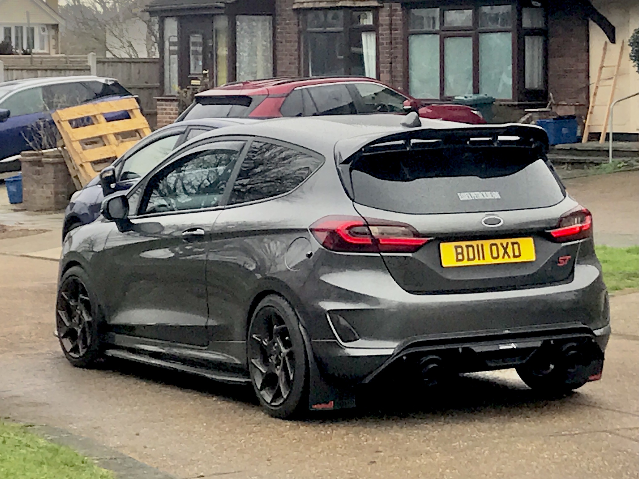 BD11OXD, Ford Fiesta 7th gen 3-door Hatch (B479), 2017–2023