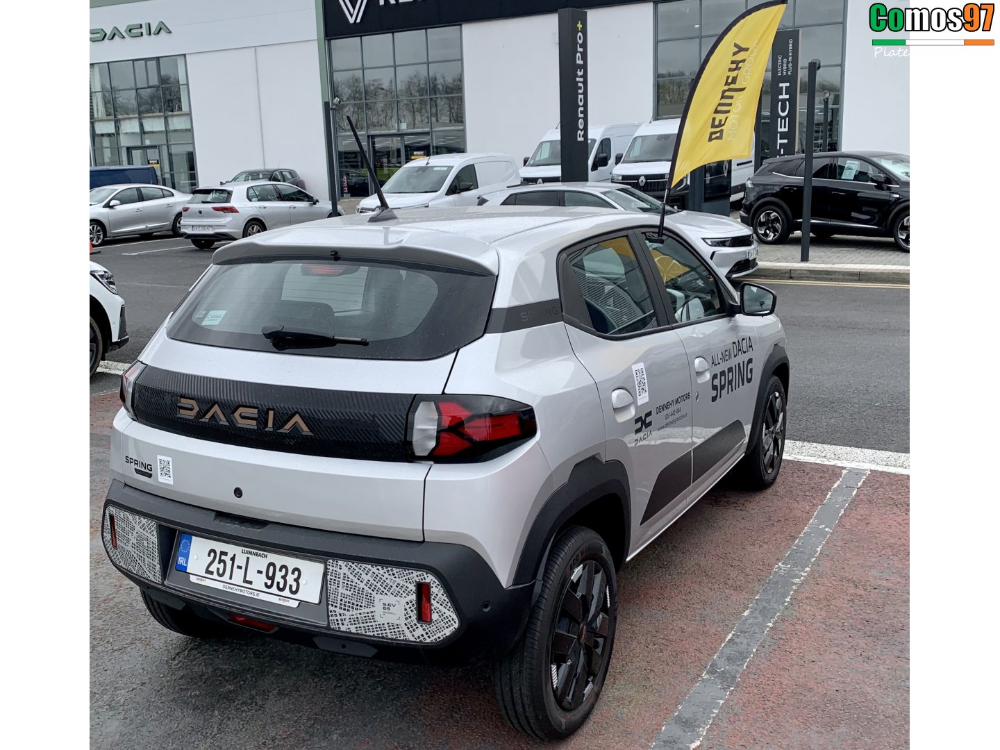 251-L-933, Dacia Spring 1st gen (BBG), facelift, 2024–