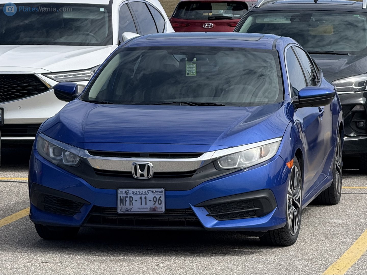 WFR-11-96, Honda Civic 10th gen Sedan (FC), 2015–2022