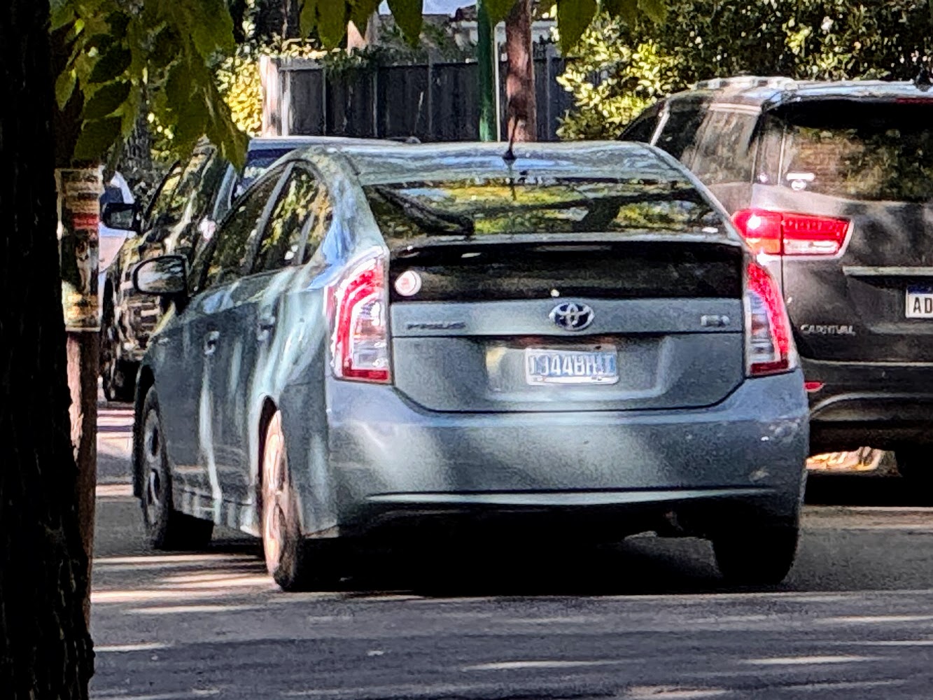 D344BHI, Toyota Prius 3rd gen Liftback (ZVW30), 2009–2015
