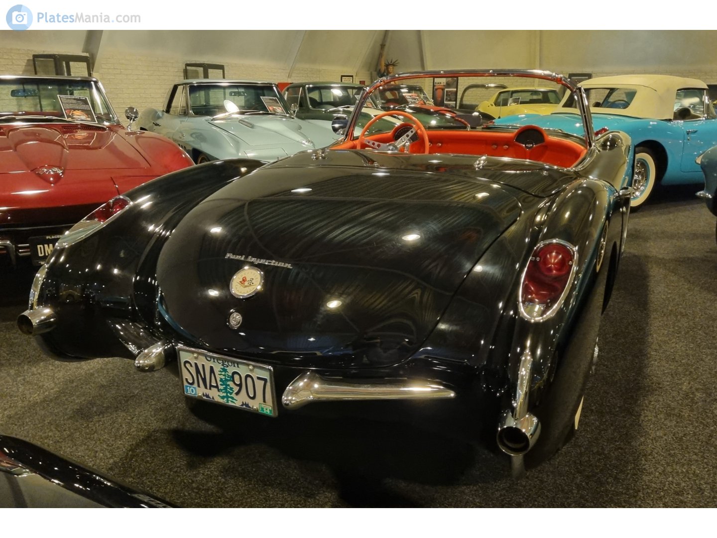 SNA 907, Chevrolet Corvette 1st gen (C1; 2934), 1st facelift, 1955–1957