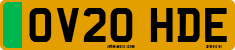 License plate of the United Kingdom, 2001 year system