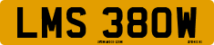License plate of the United Kingdom, 1963 year system