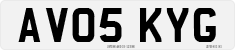 License plate of the United Kingdom, 2001 year system