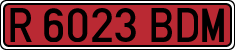 License plates of Spain, Specialty plates