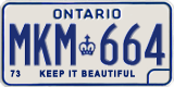 Ontario, ABC-123