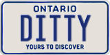 Ontario, Vanity Plates