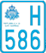License plate of San Marino, Scooters