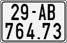 License plate of Vietnam, Motorcycles