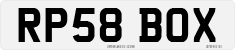 License plate of the United Kingdom, 2001 year system