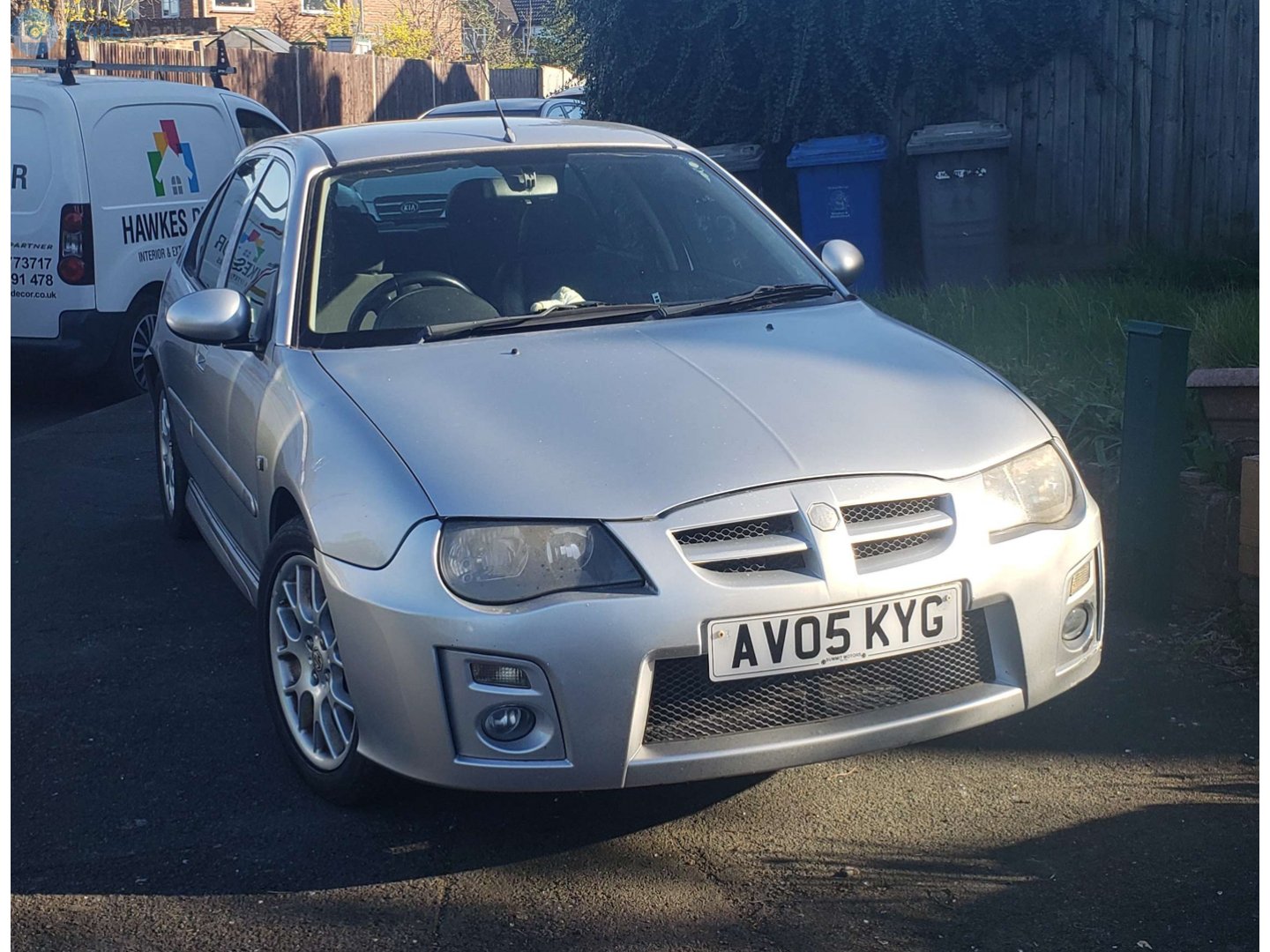 AV05KYG, MG ZR 1st gen 5-door Hatch (X30), facelift, 2004–2005