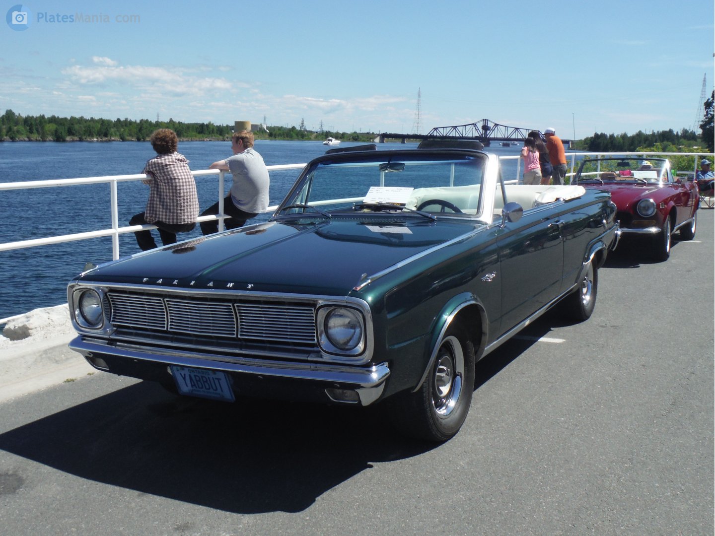 YABBUT, Plymouth Valiant 2nd gen 1966 2-door Convertible (BV1/BV2; A-body), 3rd facelift, 1965–1966