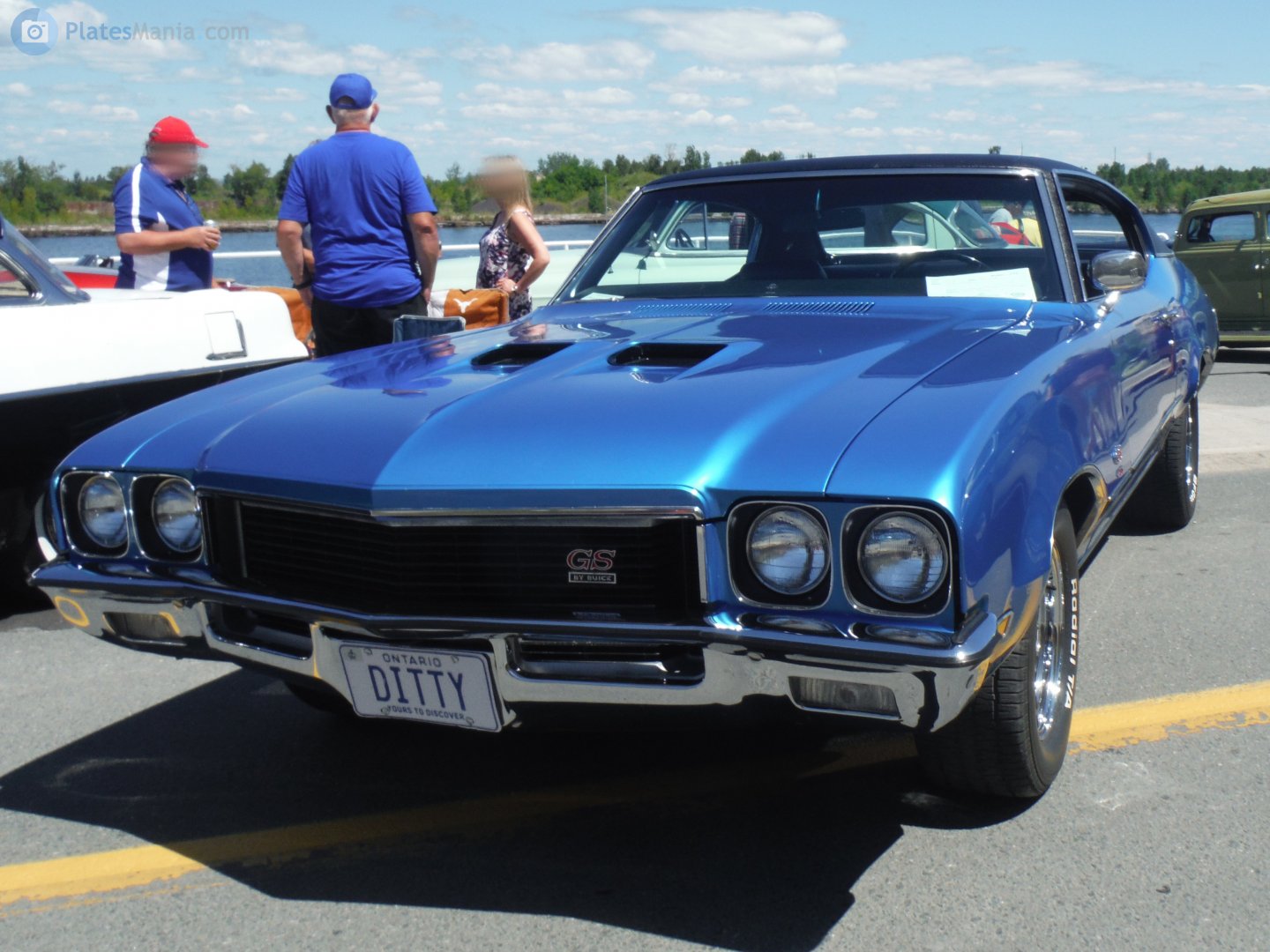 DITTY, Buick GS 2nd gen 1972 (455) Hardtop Coupé (43437; A-body), 4th facelift, 1971–1972