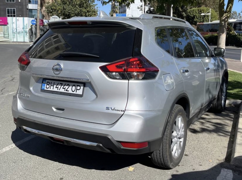 BH 4742 OP, Nissan Rogue 2nd gen (T32), facelift, 2016–2020