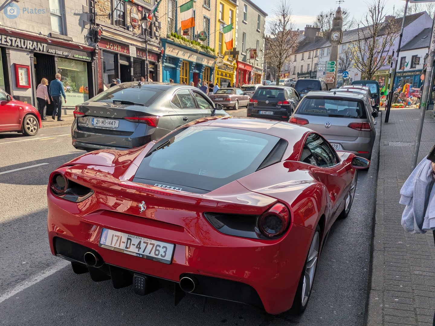 171-D-47763, Ferrari 488 1st gen (GTB) Berlinetta (F142M), 2015–2019