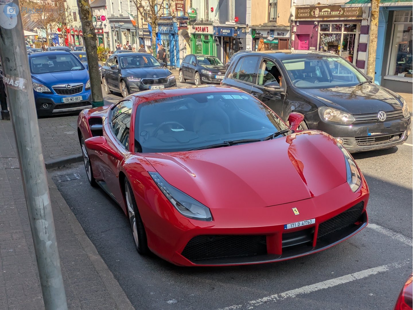 171-D-47763, Ferrari 488 1st gen (GTB) Berlinetta (F142M), 2015–2019